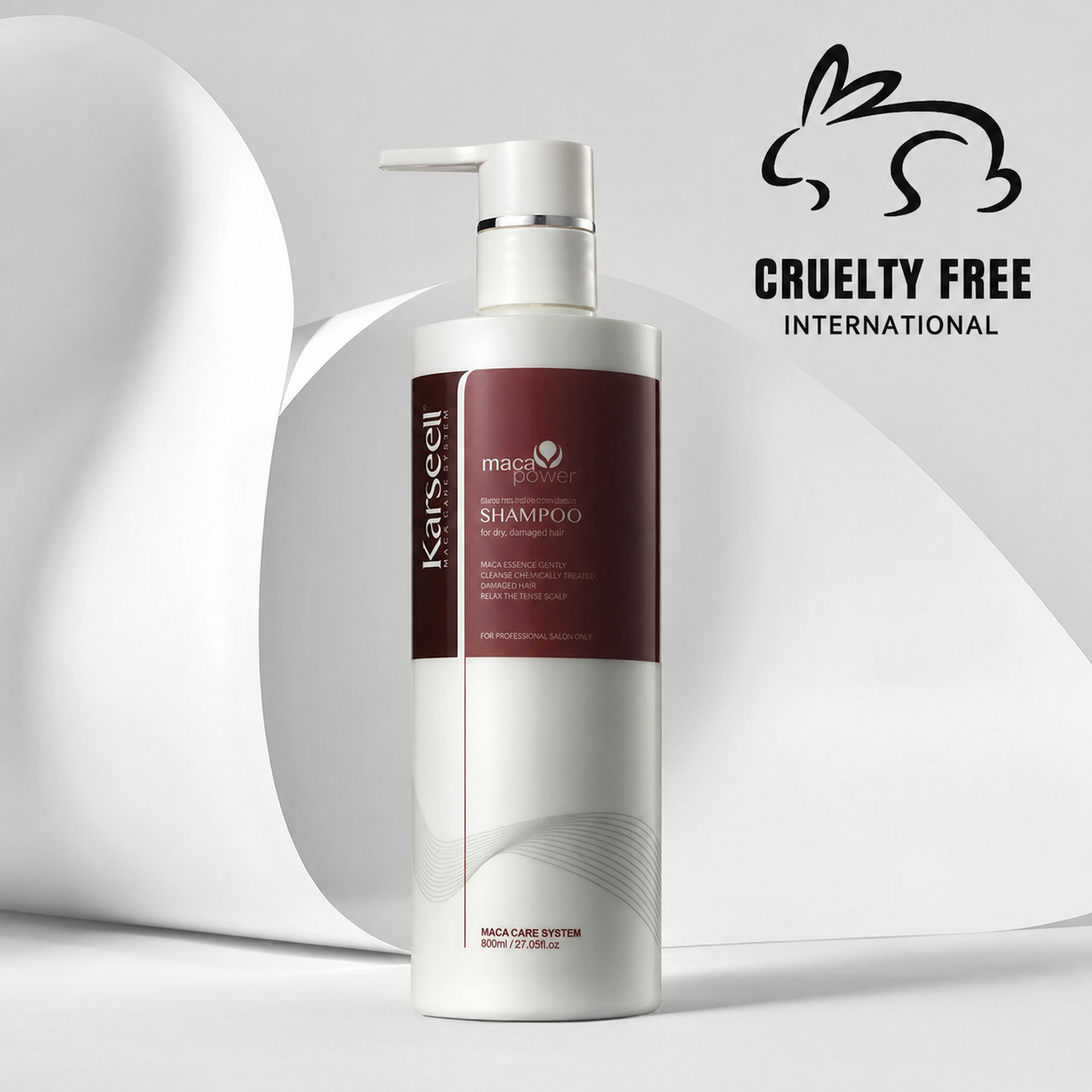 Karseell Argan Oil Hair Shampoo For Dry Damaged & All Hair Types - 800ml